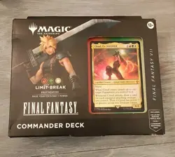 [ BIG SALE ] Magic The Gathering: FINAL FANTASY VII Commander Deck- Limit Break - Image 1