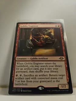 Goblin Engineer - NM - MTG - Modern Horizons - MH1 #128 - MTG Singles - Image 1