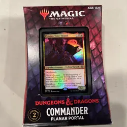 NEW SEALED MTG Commander Deck - Dungeons and Dragons Planar Portal 630509982677 - Image 1
