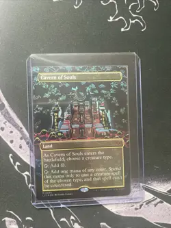 Cavern of Souls (0345) (Borderless) The Lost Caverns of Ixalan Regular - Image 1
