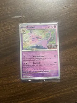 SEALED Pokemon Espeon, Umbreon Obsidian Flames Stamp Promo Best Buy - Image 3