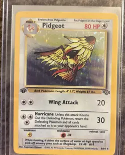 1st Edition Pidgeot Holo 1999 Pokemon Jungle Set 8/64 Rare Foil - Image 1