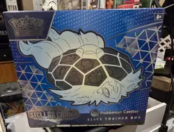 Stellar Crown Pokemon Center Exclusive Elite Trainer Box ETB TCG Factory Sealed - Image 1