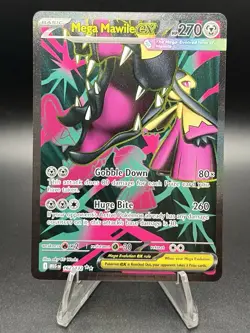Pokemon TCG Mega Mawile EX 162/132 Full Art Ultra Rare Mega Evolution EN - Image 1