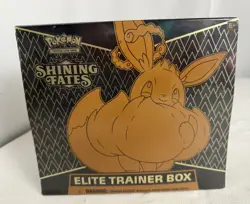 Shining Fates Elite Trainer Box Pokemon TCG ETB BRAND NEW FACTORY SEALED in hand - Image 1
