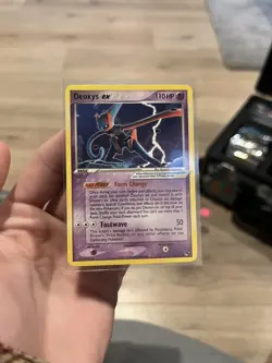 Pokemon POP Series 4 Deoxys ex Non-Holo Rare Promo NM - Image 1