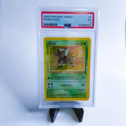 1999 POKEMON JUNGLE #9 PINSIR-HOLO PSA 5 - Image 1