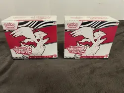 Pokemon TCG White Flare Elite Trainer Box ETB New Factory Sealed Lot Of 2 - Image 1