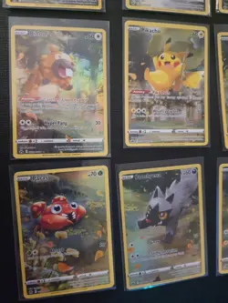 LP Pokemon TCG Crown Zenith Galarian Gallery NM Full Art Set 9 GG26 GG34 Pikachu - Image 2