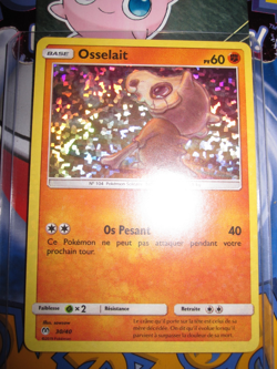POKEMON PROMO (◕‿◕✿) OSSELAIT HOLO FOIL 30/40 NEUVE FRENCH MINT MC DO 2019 - Image 1