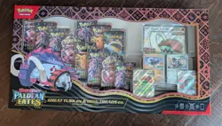 Pokemon TCG Paldean Fates Great Tusk ex & Iron Treads ex Premium Collection - Image 1