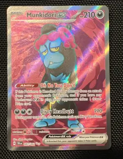 Pokemon TCG - Shrouded Fable - Munkidori ex 083/064 - NM - Image 1