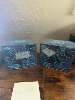 2X Phantasmal Flames Pokemon Center Exclusive Elite Trainer Box ETB Sealed - Image 1
