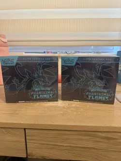 Pokemon Mega Evolution Phantasmal Flames Elite Trainer Box ETB Sealed | Lot Of 2 - Image 1