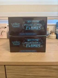 Pokemon Mega Evolution Phantasmal Flames Elite Trainer Box ETB Sealed | Lot Of 2 - Image 3