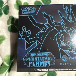 Phantasmal Flames TCG Pokemon Center Exclusive Elite Trainer Box ETB - Image 2