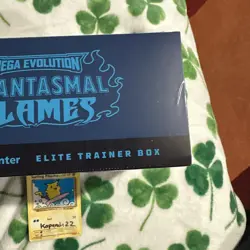 Phantasmal Flames TCG Pokemon Center Exclusive Elite Trainer Box ETB - Image 5