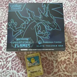 Phantasmal Flames TCG Pokemon Center Exclusive Elite Trainer Box ETB - Image 1