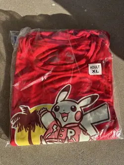 Pokemon 2025 World Championships Anaheim Pikachu STAFF Shirt - Adult XL - Image 1