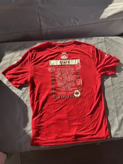 Pokemon 2025 World Championships Anaheim Pikachu STAFF Shirt - Adult XL - Image 4