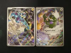 (2) 2025 Pokemon Thundurus SVP 209 & Tornadus 210 SVP - Pokemon Center Set Lot - Image 1