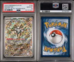 Magneton 159 Pokemon Center Scarlet & Violet Promo PSA 10 - Image 3