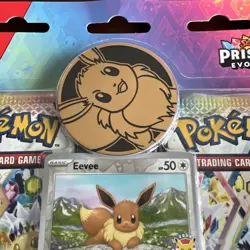 Pokemon Prismatic Evolutions Scarlet & Violet Blister Pack 2025 New Sealed Eevee - Image 2