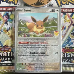 Pokemon Prismatic Evolutions Scarlet & Violet Blister Pack 2025 New Sealed Eevee - Image 3