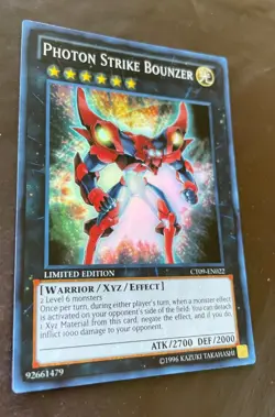 *** PHOTON STRIKE BOUNZER *** SUPER RARE NM CT09-EN022 YUGIOH! - Image 2