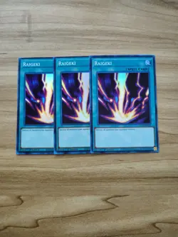 Yu-Gi-Oh! - Raigeki 3X - Full Playset - Super Rare / Holo - Image 1