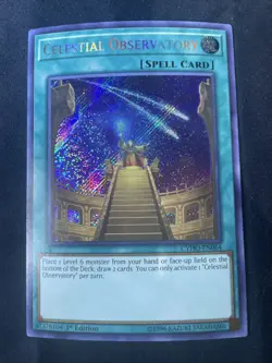 Yugioh! LP Celestial Observatory - CYHO-EN064 - Secret Rare - 1st Edition Lightl - Image 1