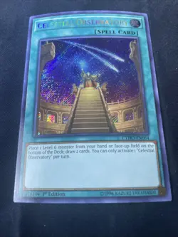 Yugioh! LP Celestial Observatory - CYHO-EN064 - Secret Rare - 1st Edition Lightl - Image 2