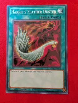 Harpie's Feather Duster SDBT-EN026 - 1st Ed - English - YuGiOh - Near Mint - Image 1
