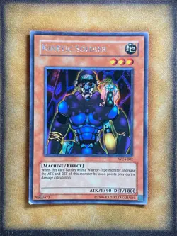 Yugioh Kinetic Soldier WC4-002 Parallel Secret Rare LP - Image 1