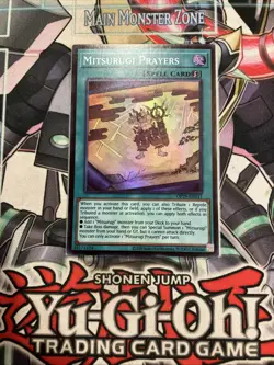 Mitsurugi Prayers Super Rare OP29-EN011 Yugioh - Image 1