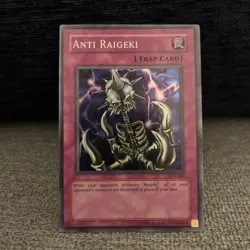 Yu-Gi-Oh! Anti Raigeki TP3-002 Super Rare Unlimited NM/M Tournament Pack 3 - Image 1