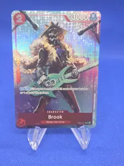 One Piece Premium Card Collection Bandai Fest 23-24 Brook ST01-011 Promo NM - Image 1