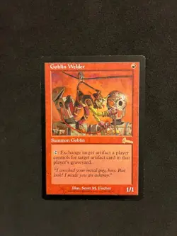 Goblin Welder [Urza's Legacy] Magic MTG Cards LP - Image 1