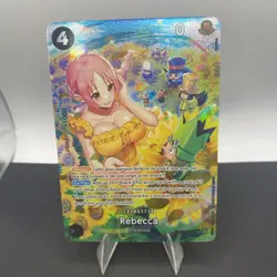One Piece Card Game Rebecca OP05-091 Super Rare English Edition Alternate Art NM - Image 1