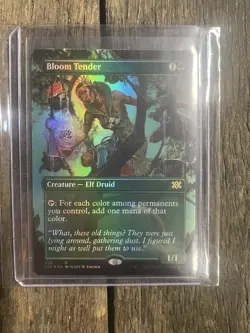 *BLOOM TENDER* Borderless Foil - Double Masters 2022 - Single Card : NM - Image 1