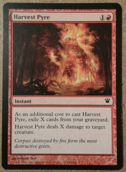HARVEST PYRE - CREATURE (Magic the Gathering card) NEAR MINT, NM [MTG] - Image 1