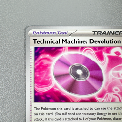 Pokemon TCG Tool Card - Technical Machine Devolution 177/182 | 2023 Paradox Rift - Image 3