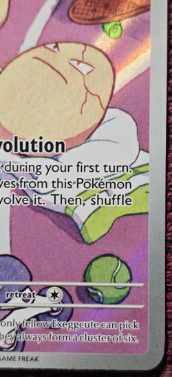 Pokemon TCG Exeggcute 192/191 2024 Surging Sparks Illustration Rare Card - MINT - Image 4