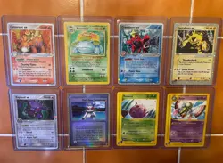 #13 Pokemon 8 Card Lot - Base Venusaur, Crawdaunt ex, Electabuzz ex, Camerupt ex - Image 1