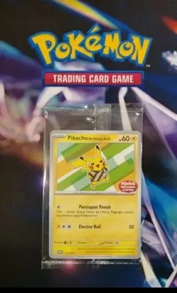 Pokemon Card Pikachu T Shirt Batik Mint Sealed X 5 Exclusive Promo 101sv P - Image 2
