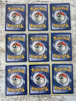 Pokemon TCG Trainer Card Lot Vintage Wizards WOTC Card 3 Binder Pages Light Play - Image 4