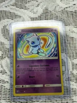 Pokemon TCG Shining Mew Holo Rare Card 40/73 Shining Legends - Image 2