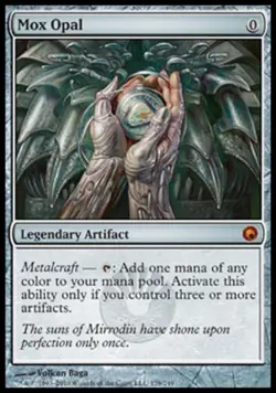 MTG English Mox Opal Light Play Normal Scars of Mirrodin - Image 1