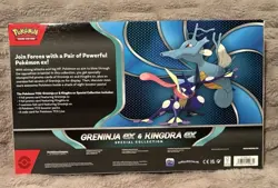Pokemon Trading Card Game TCG Greninja ex Kingdra Ex Special Collection Box New - Image 2