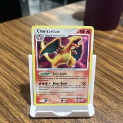 Pokemon Charizard LV.55 Holo Card Secret Wonders 3/132 - Image 1